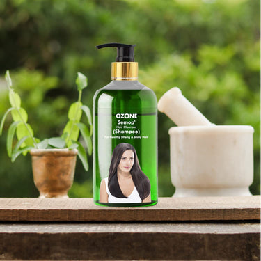 Ozone Semop Shampoo 300ml | With Amla, Reetha, Shikakai & Arnica | For Healthy, Strong & Shiny Hair